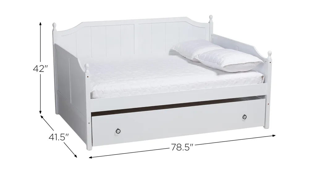 Millie Daybed with Trundle Dimensions