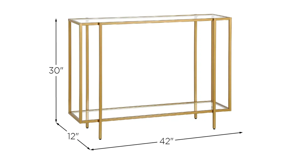 Vireo Console Table Dimensions
