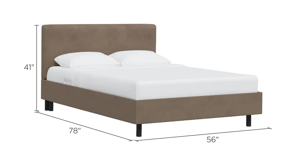 Valerie Platform Bed Dimensions