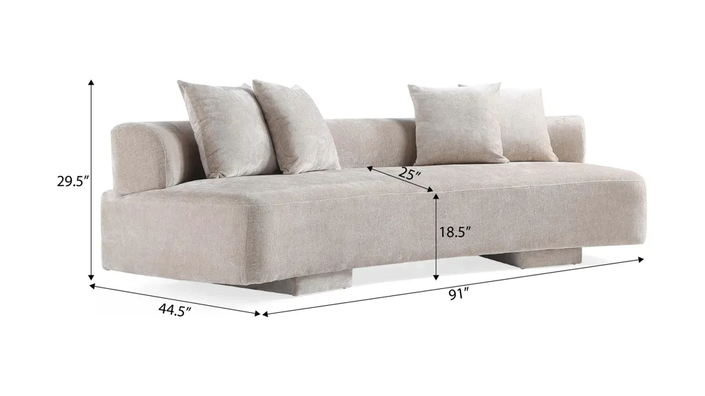 Verandah XL Sofa Dimensions