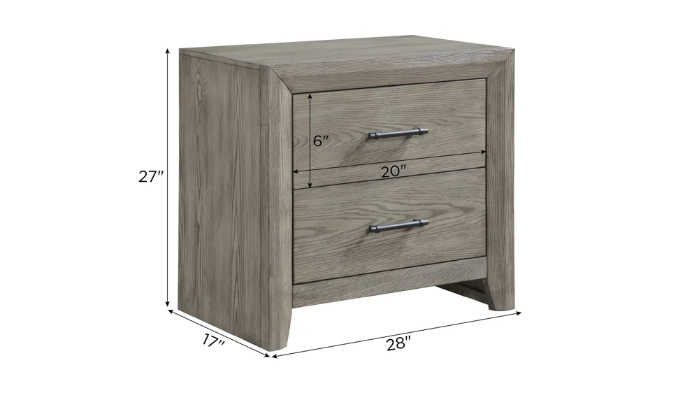 Anson Nightstand Dimensions
