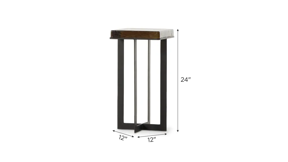 Giselle End Table Dimensions