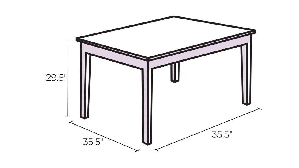 Prenza Outdoor Round Table Dimensions