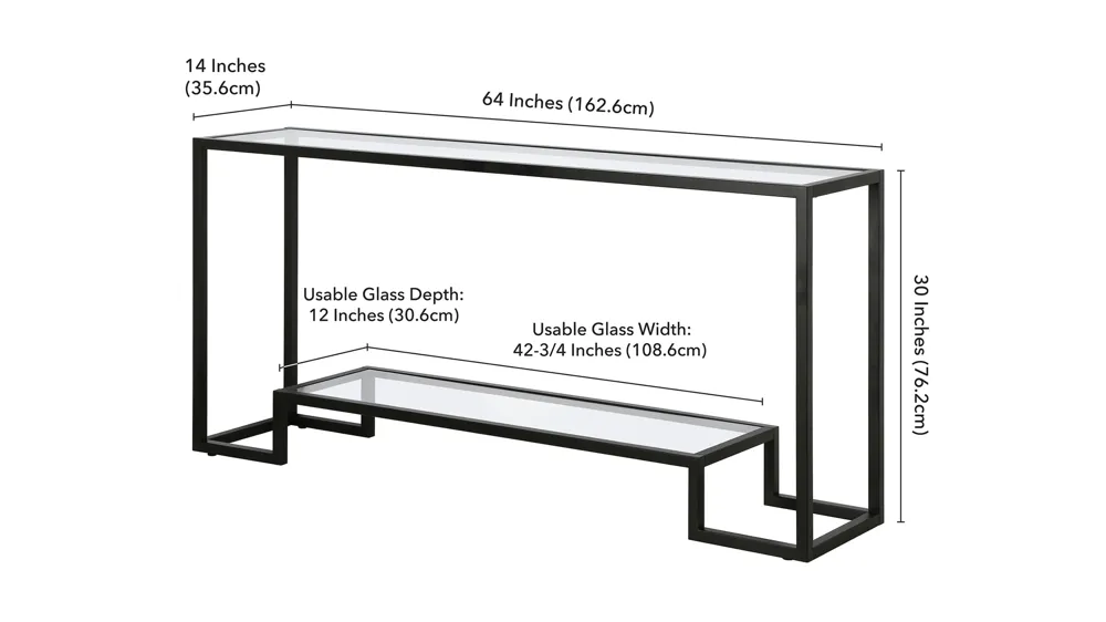 Anne Console Table Dimensions