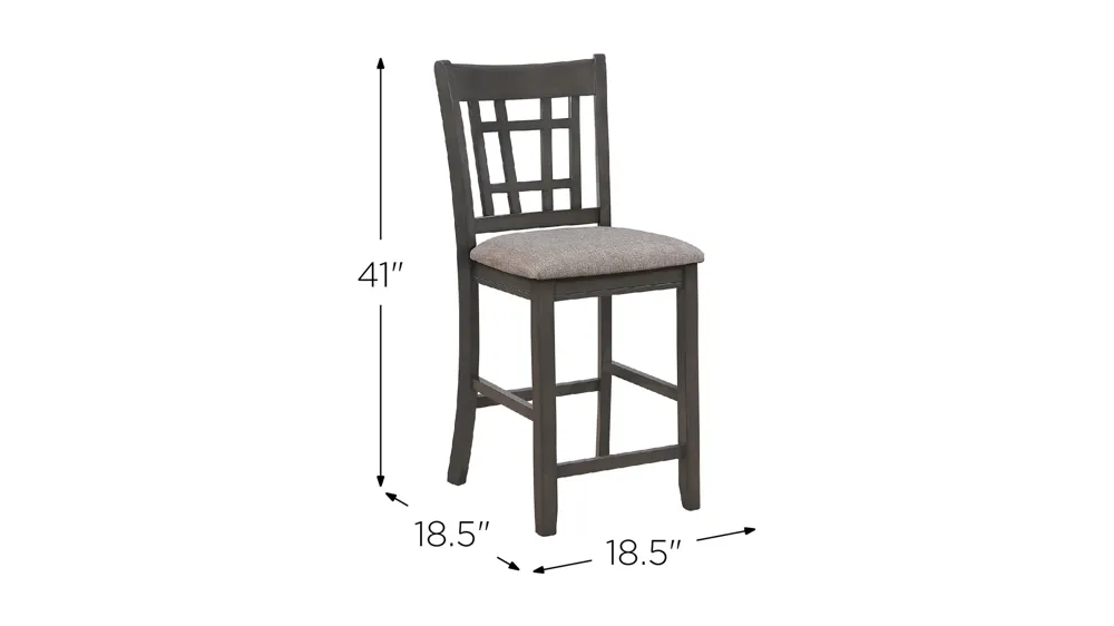 Hartwell Counter-Height Stool Dimensions