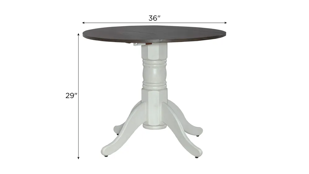 Brook Bay Drop Leaf Table Dimensions