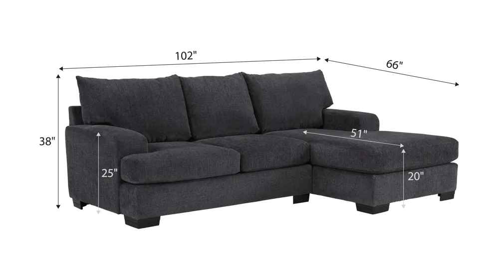 Cooper 2-pc. Sectional | Raymour & Flanigan