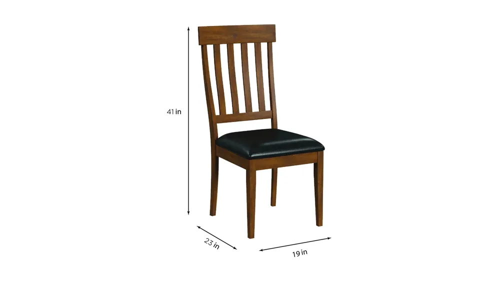 Mirabelle Side Chair- Set of 2 Dimensions