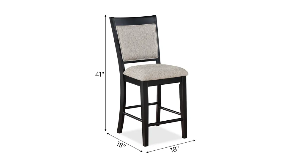 Fulton Barstool- Set of 2 Dimensions