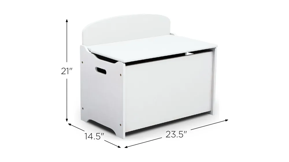 MySize Deluxe Toy Box by Delta Children Dimensions