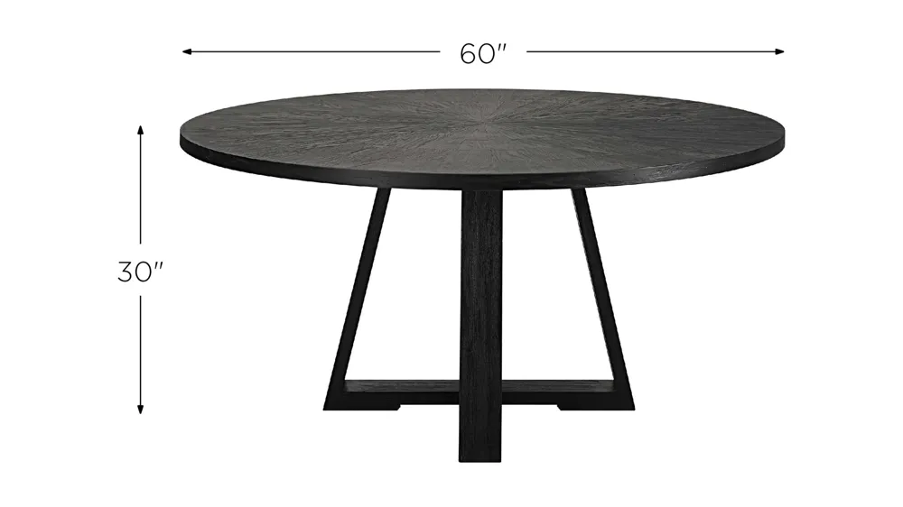 Gidran Dining Table Dimensions