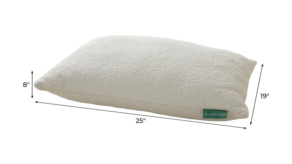 Avocado Green Pillow Dimensions