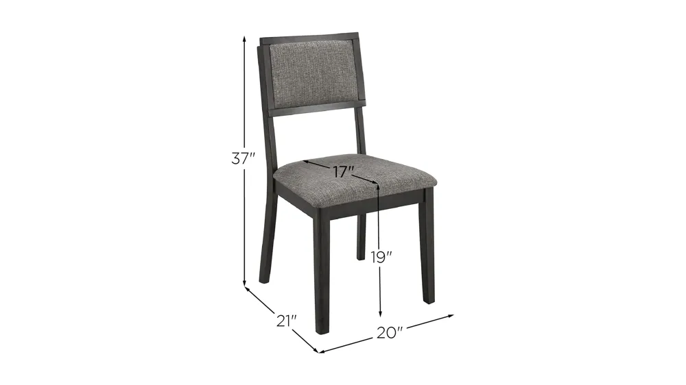 Timberbrook Side Chair Dimensions