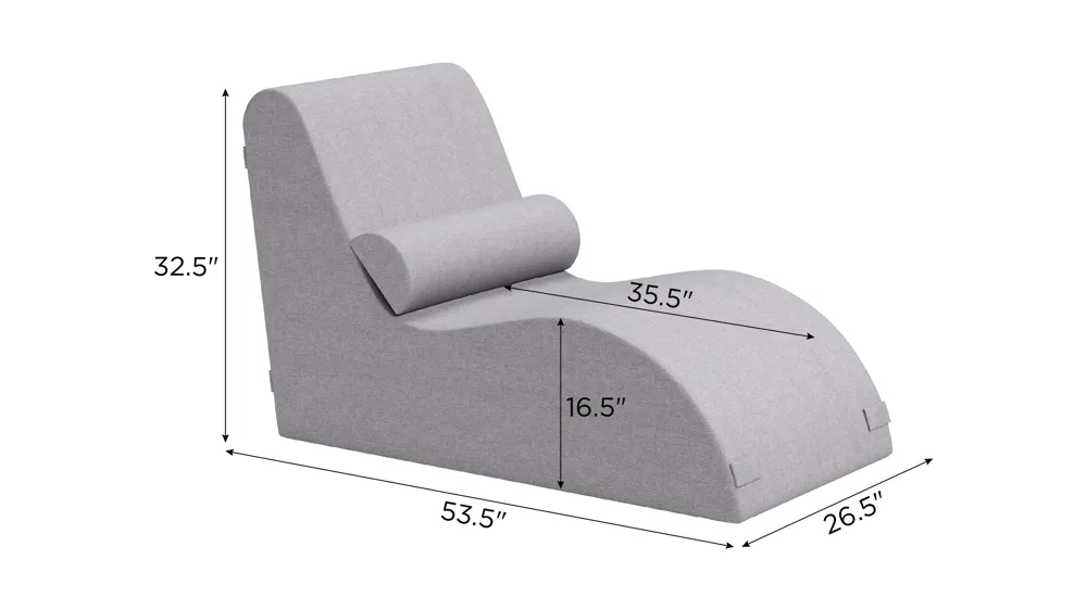 Luanda Outdoor Lounge Chair Dimensions