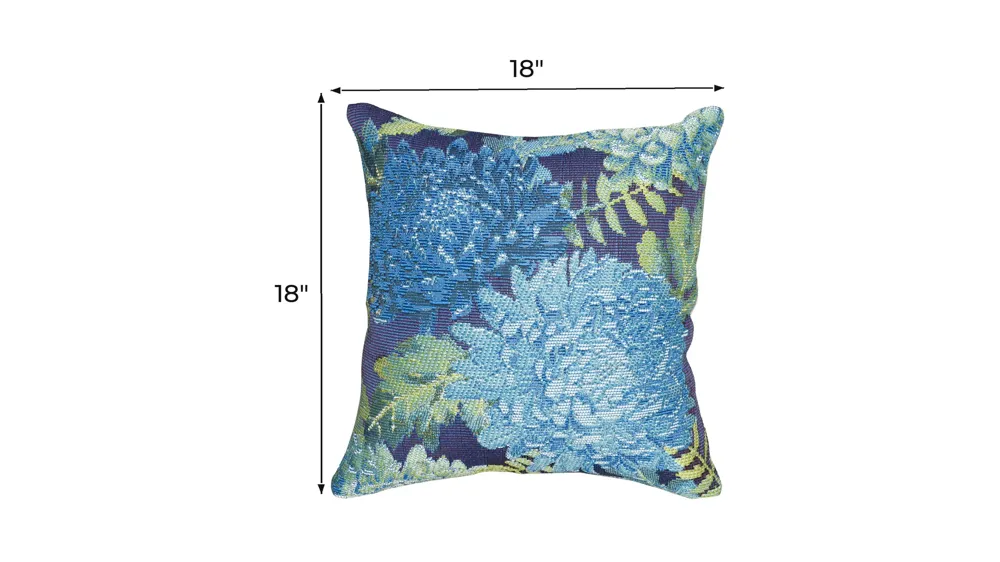 Marina Mums Accent Pillow Dimensions