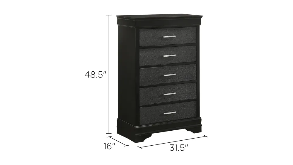 Amalia Bedroom Chest Dimensions