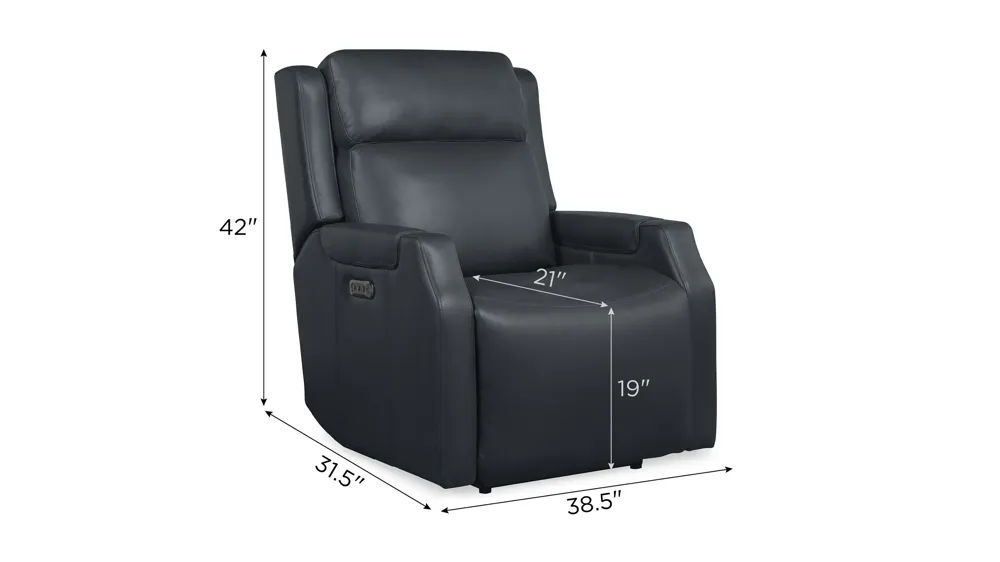 Nelson Zero Gravity Power Recliner Dimensions