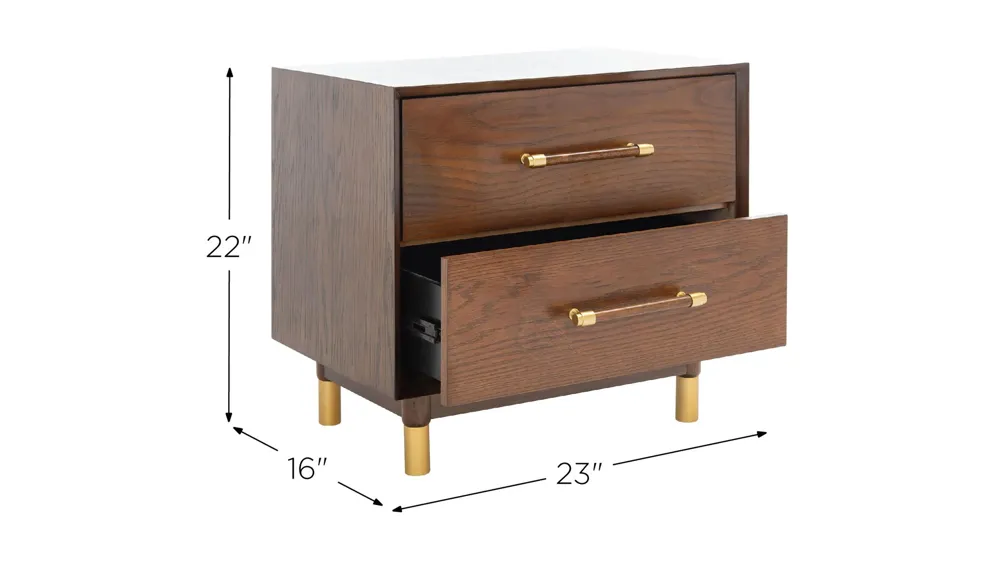 Luiza Nightstand Dimensions