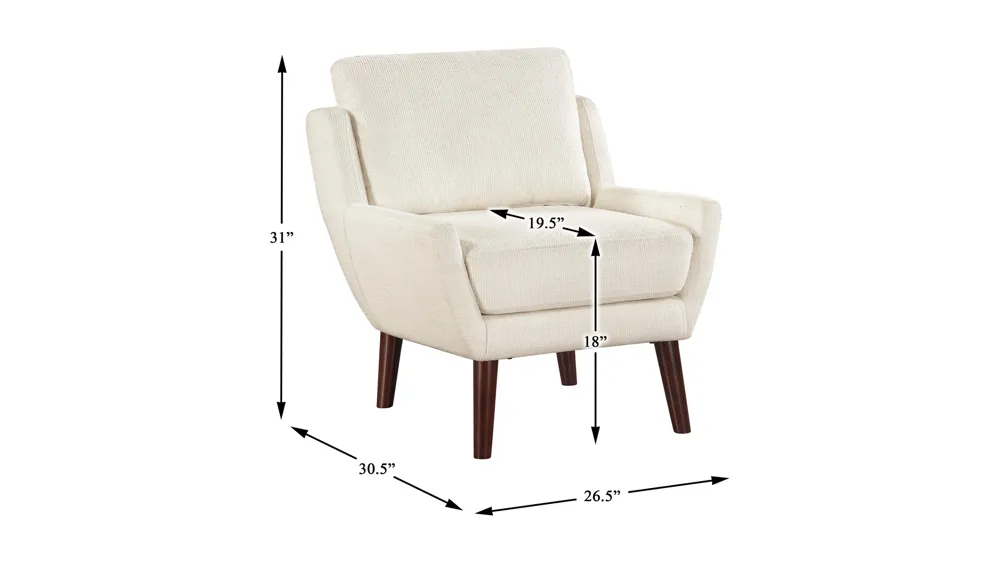 Waithe Accent Chair Dimensions