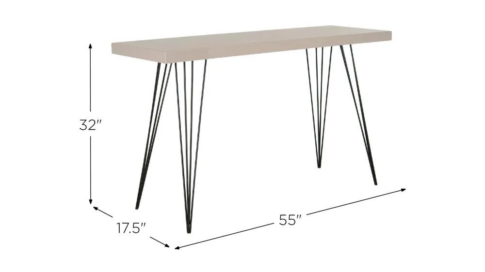 Athena Console Table Dimensions