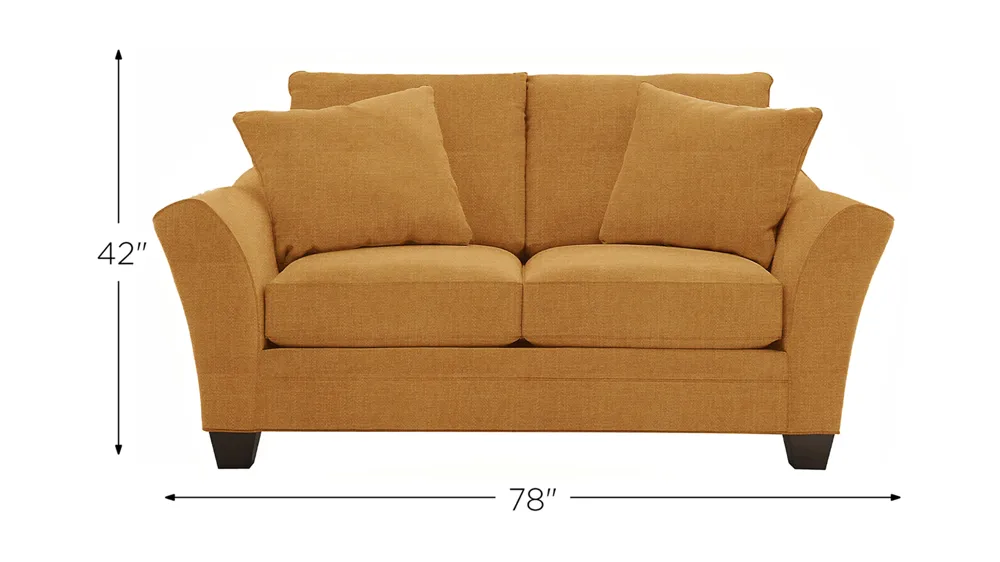 Briarwood Loveseat Dimensions