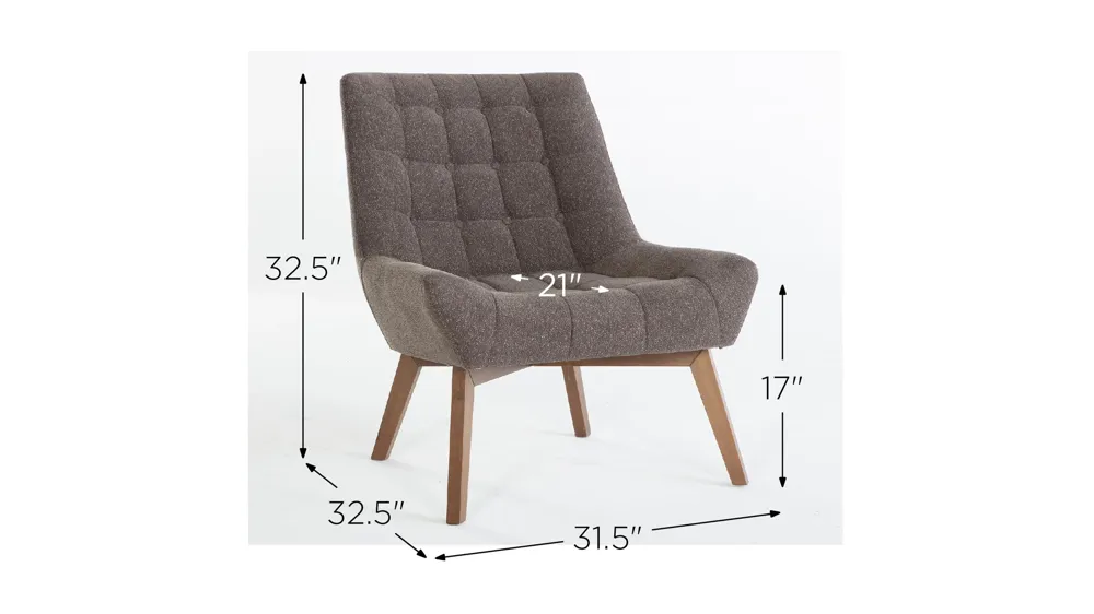Revere Accent Chair Dimensions