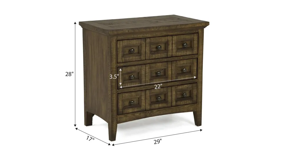 Ivy Ridge Nightstand Dimensions