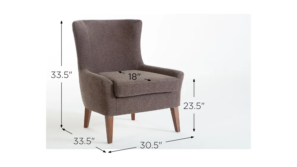 Cayon Accent Chair Dimensions