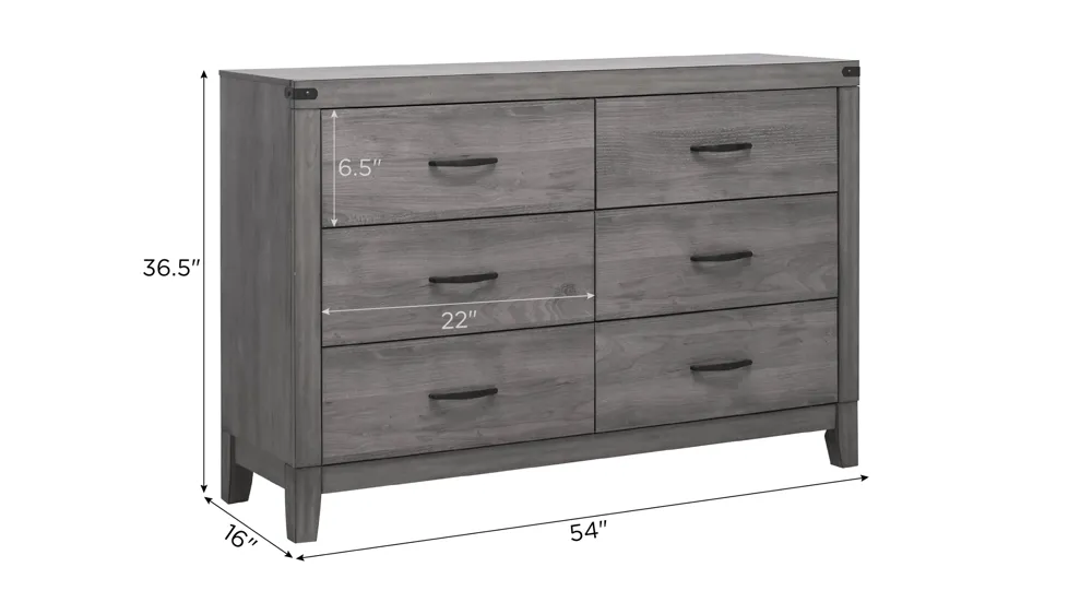 Piper Dresser Dimensions