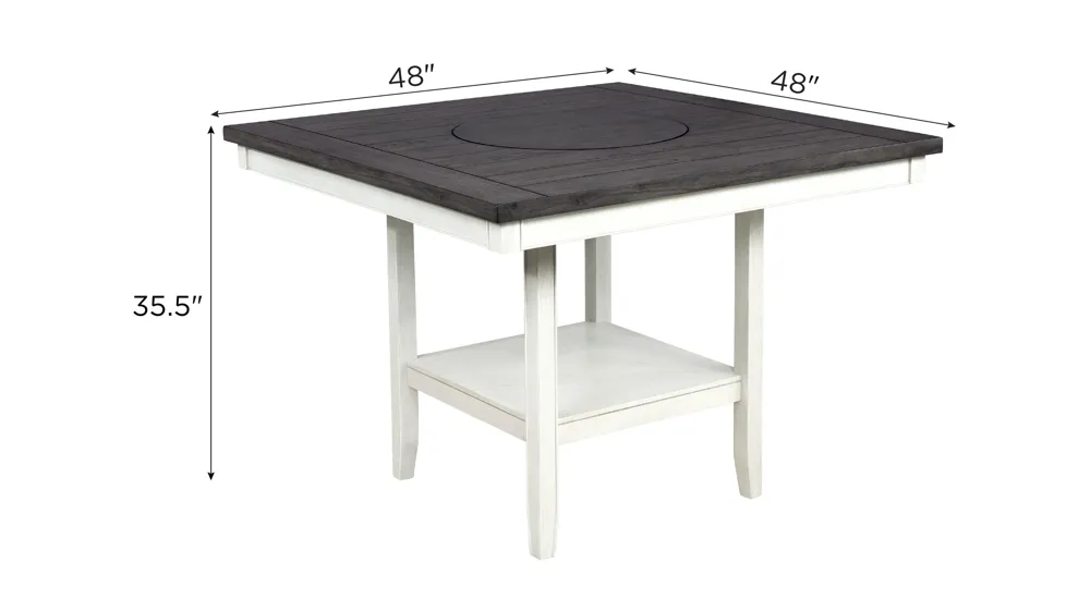 Lysander Counter-Height Table Dimensions
