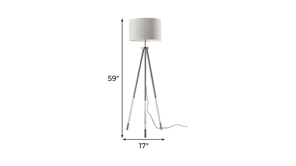 Della Nightlight Floor Lamp Dimensions
