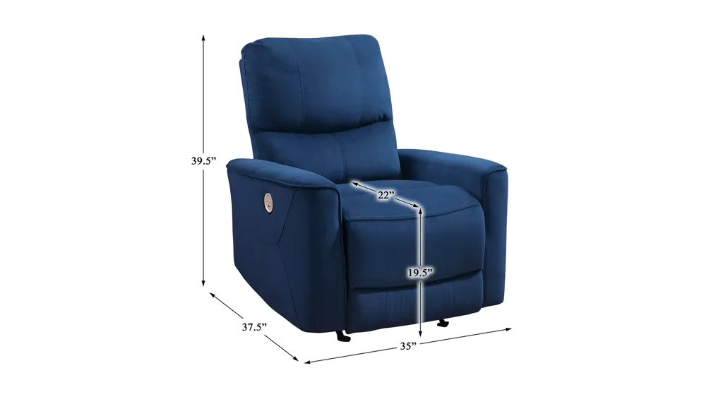 Radnor Power Rocker Reclining Dimensions