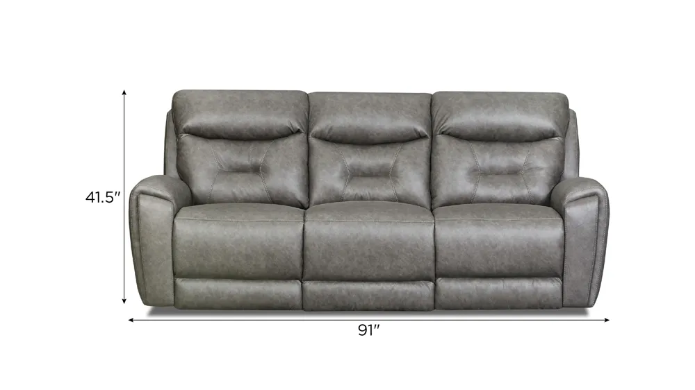 Bryson Zero Gravity Triple Power Sofa Dimensions