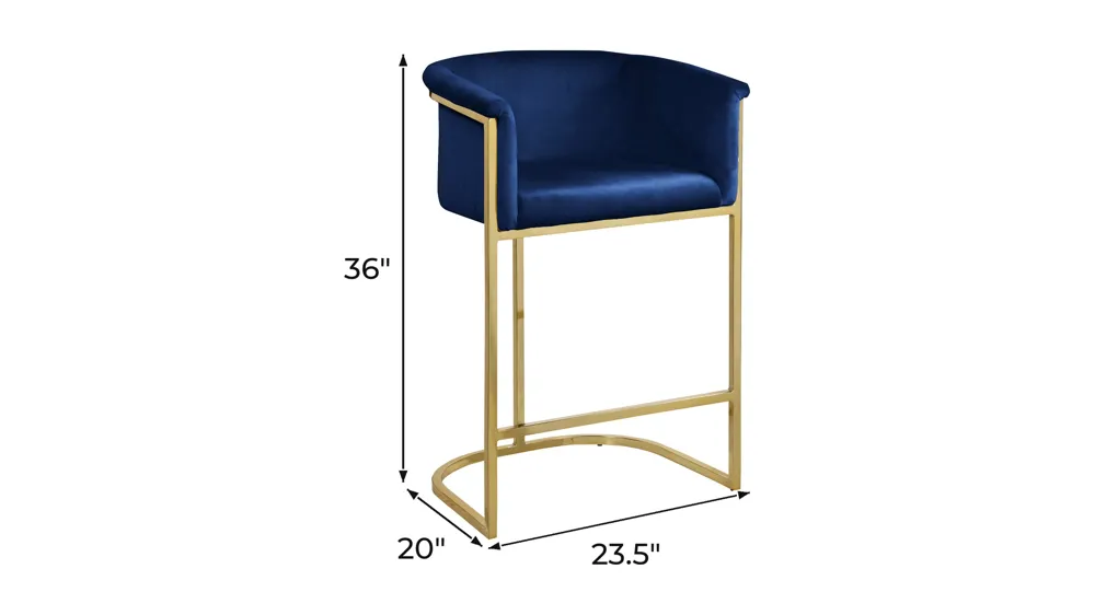 Donatella Stool - Set of 2 Dimensions