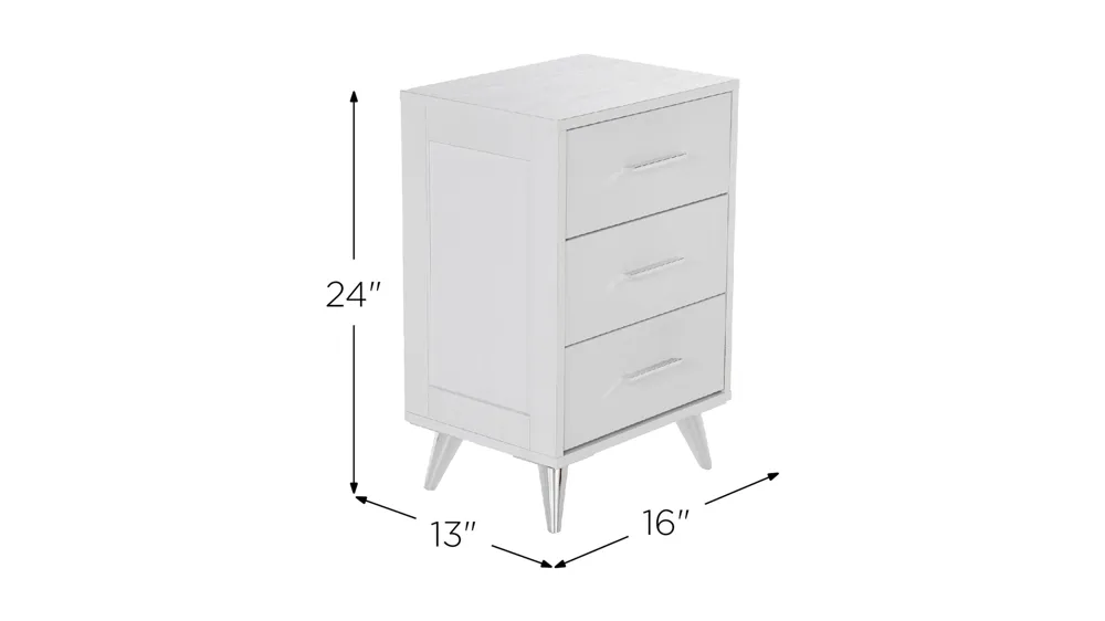 Bampton Nightstand Dimensions