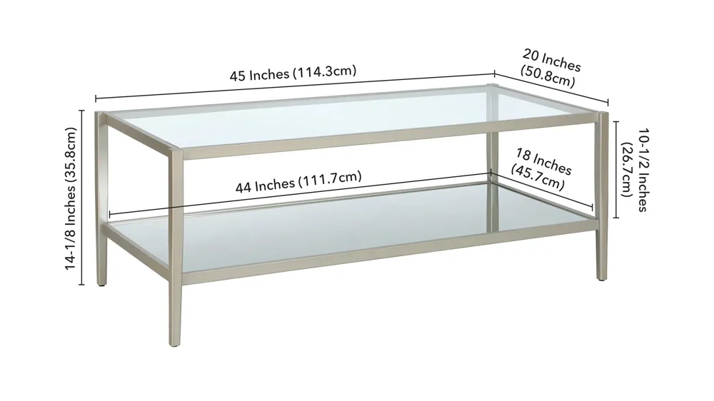 Tocher Coffee Table Dimensions