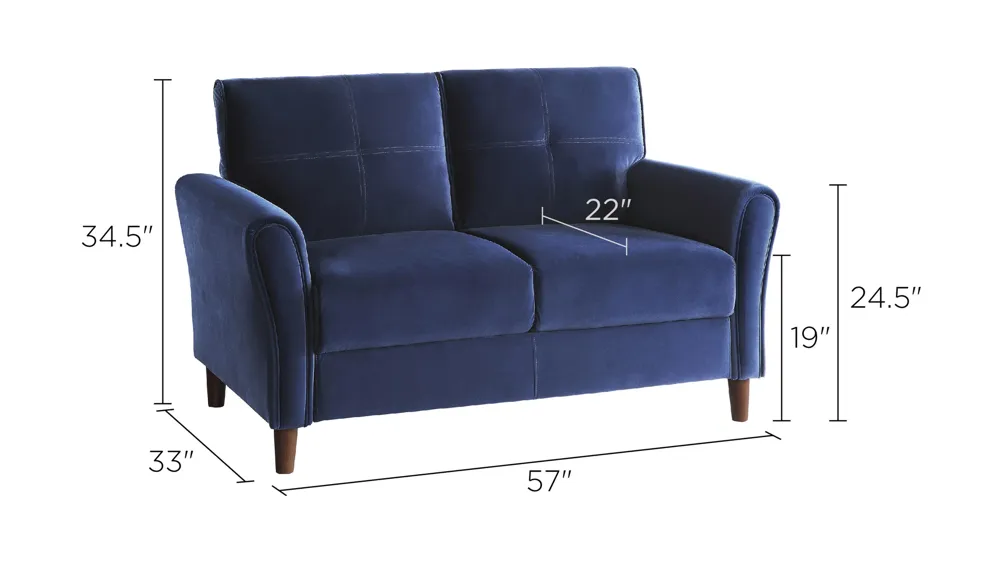 Nea Loveseat Dimensions