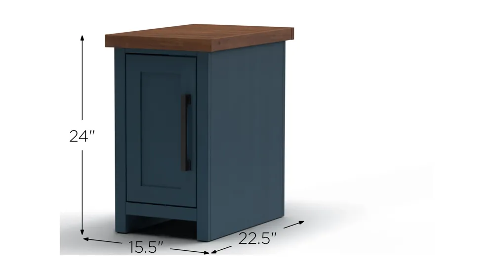 Nantucket ChairsideTable Dimensions