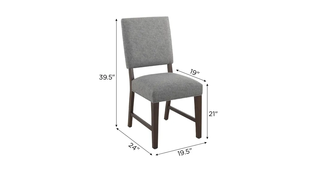 Declan Side Chair Dimensions