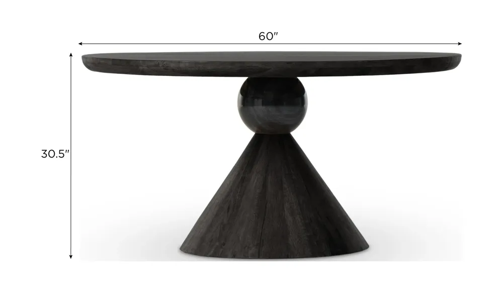 Bibianna Dining Table Dimensions