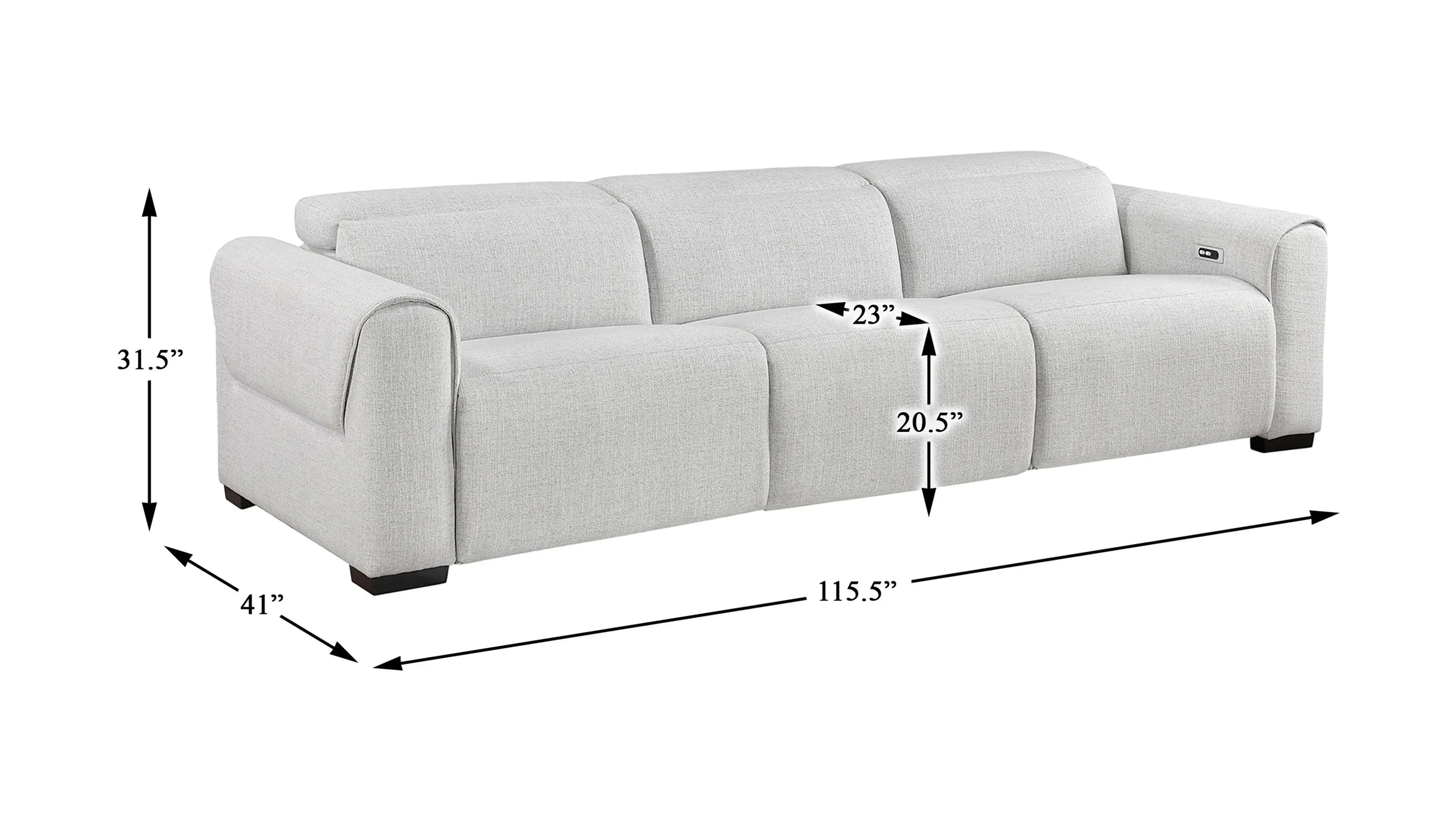 Zennia Reclining Sofa | Raymour & Flanigan