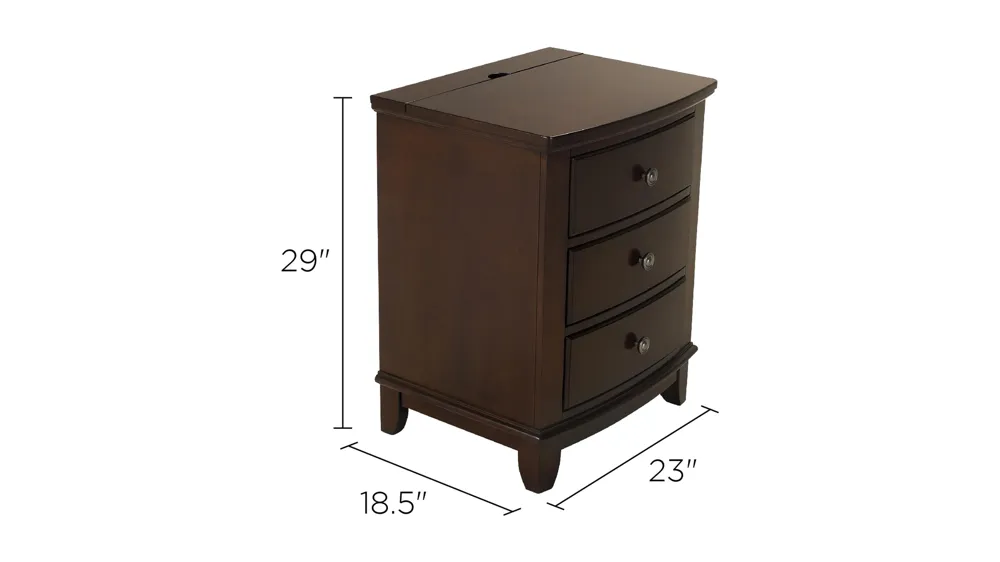 Kylie Nightstand Dimensions