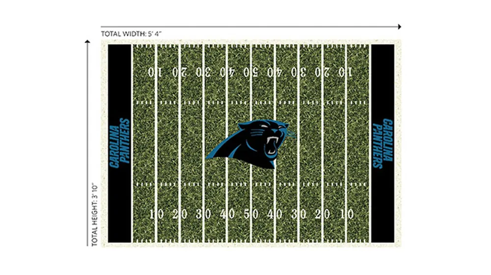 NFL Homefield Rug Dimensions