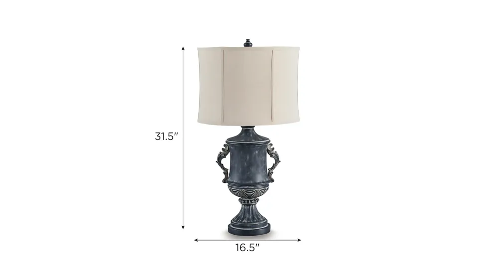 Morvanford Poly Table Lamp Dimensions