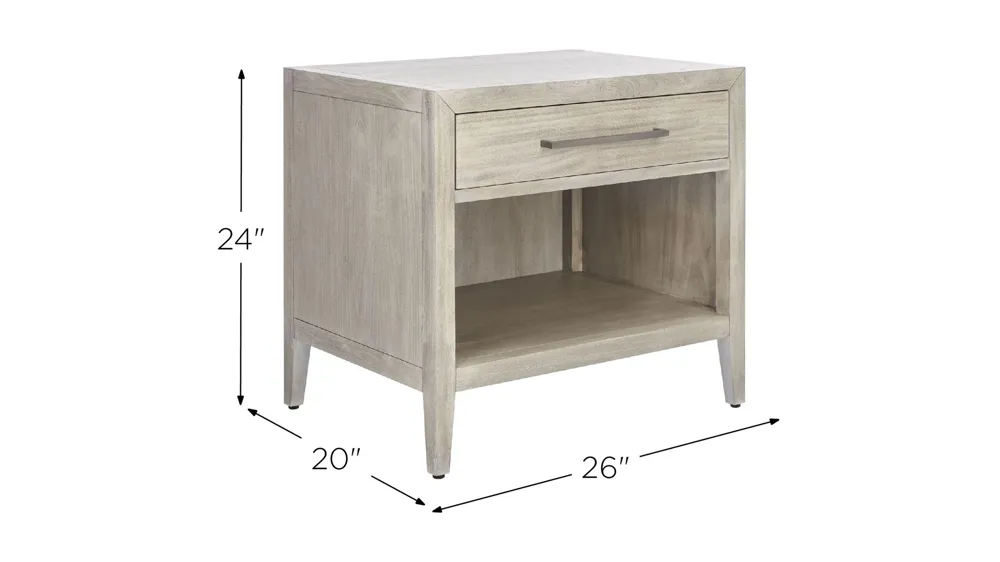 Bellrose Nightstand Dimensions