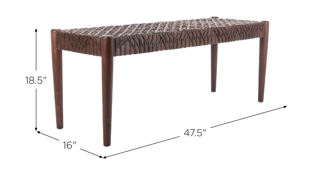 Bandelier Bench Dimensions