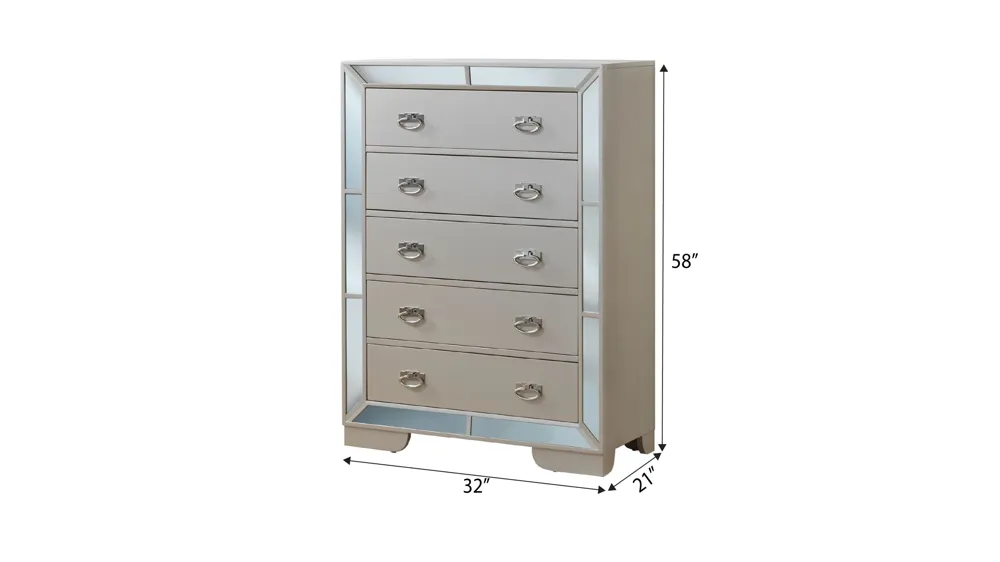 Hollywood Hills Bedroom Chest Dimensions