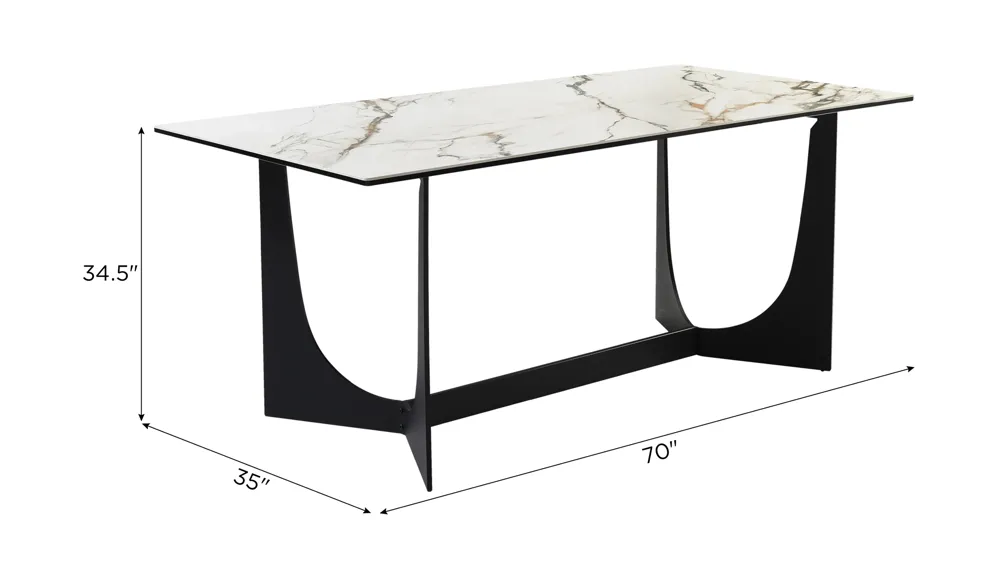 Esme Dining Table Dimensions