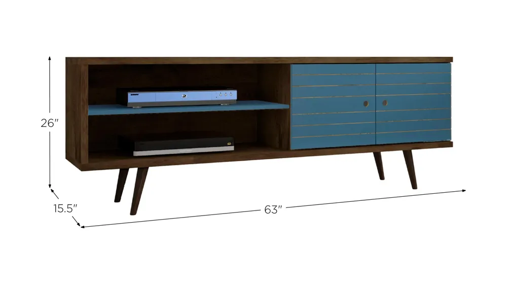 Liberty 63" TV Stand Dimensions