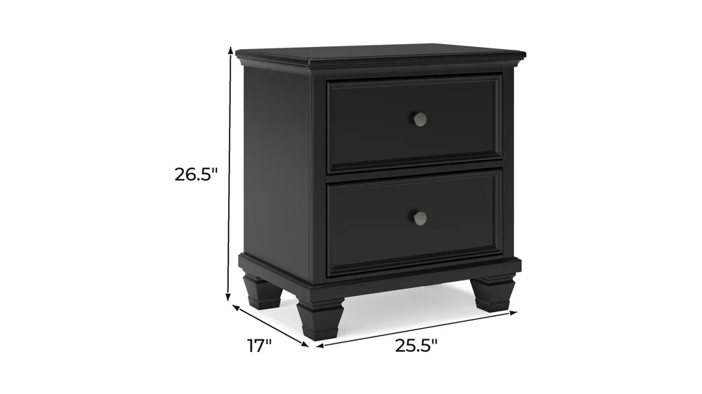 Reed Nightstand Dimensions